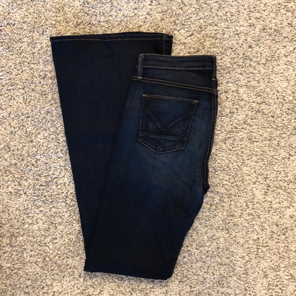 Hudson Dark Wash Flare Jeans